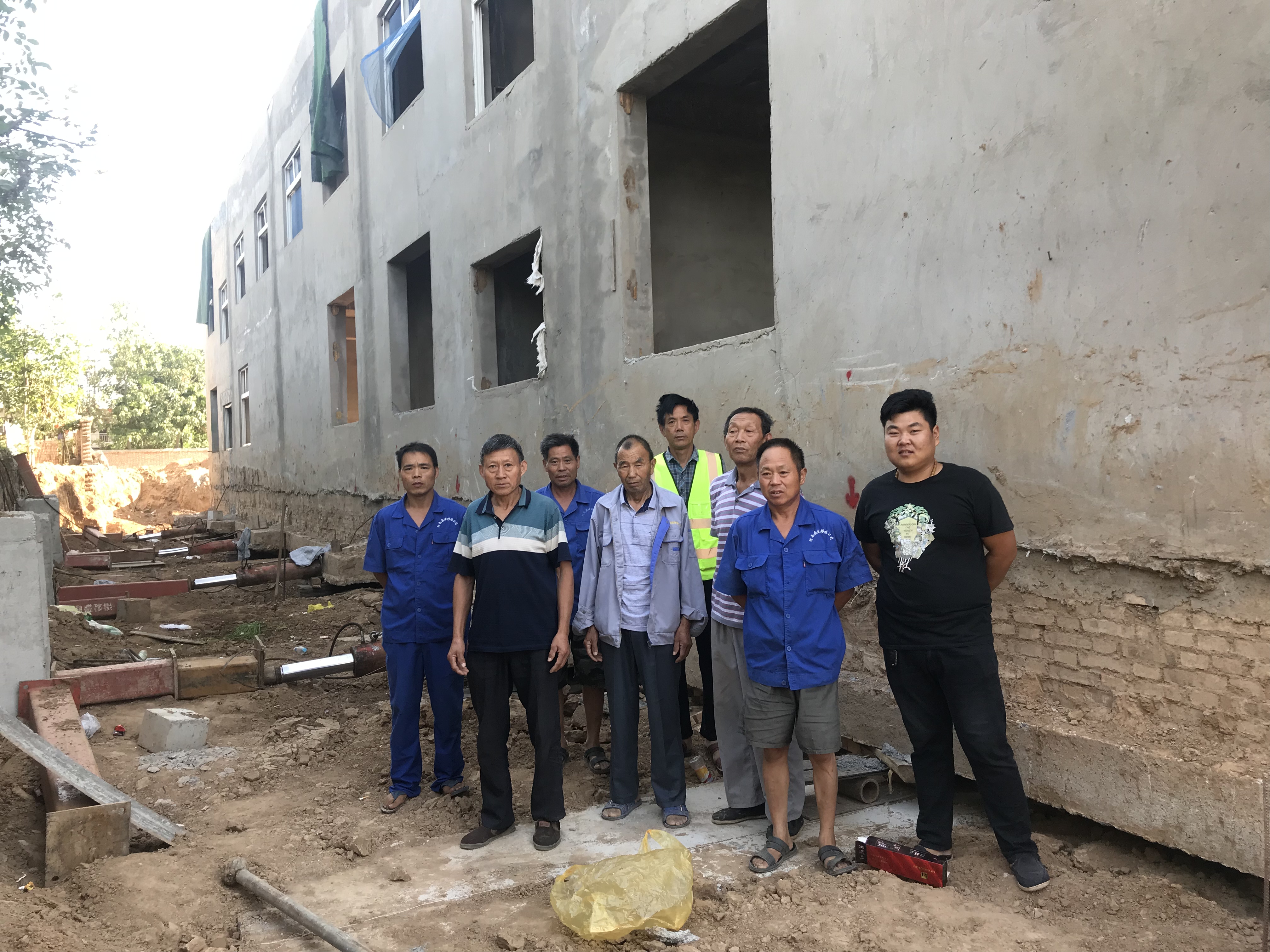 河南省三门峡市峡州区加油站办公楼整体平移工程